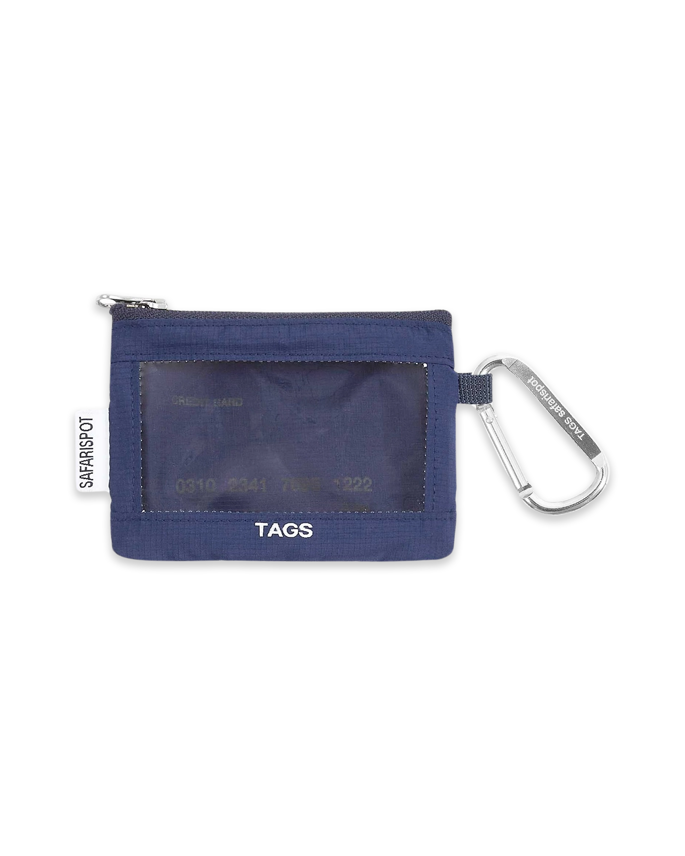 カードケース・名刺入れ Safarispot BASIC SAFARI KEYRING CARD WALLET 5FT2334 SAFARISPOT BASIC SAFARI KEYRING CARD WALLET NAVY